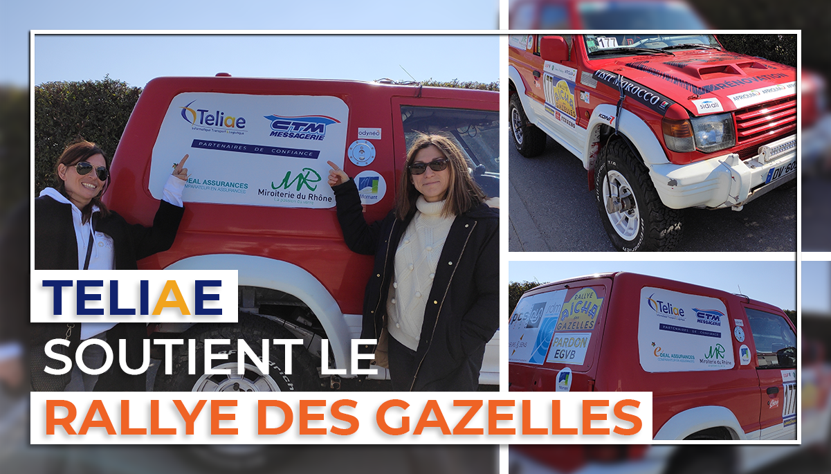 [ACTU'] Teliae soutient le Rallye des Gazelles